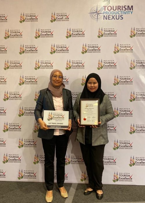 CAT Travel at Malaysia Tourism Excellence event